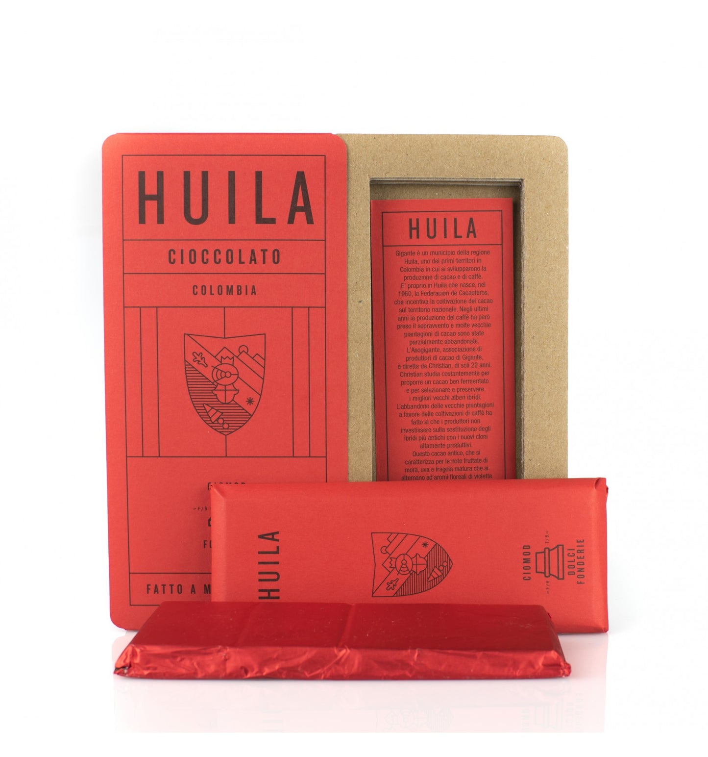 Cioccolato di Modica Igp Huila Bean To Bar - Ciomod