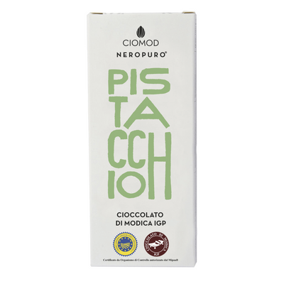 Chocolate of Modica Igp Pistachio - Ciomod