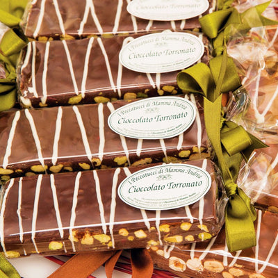 Nougat Chocolat Noir et Pistache – Mamma Andrea's Peccatucci