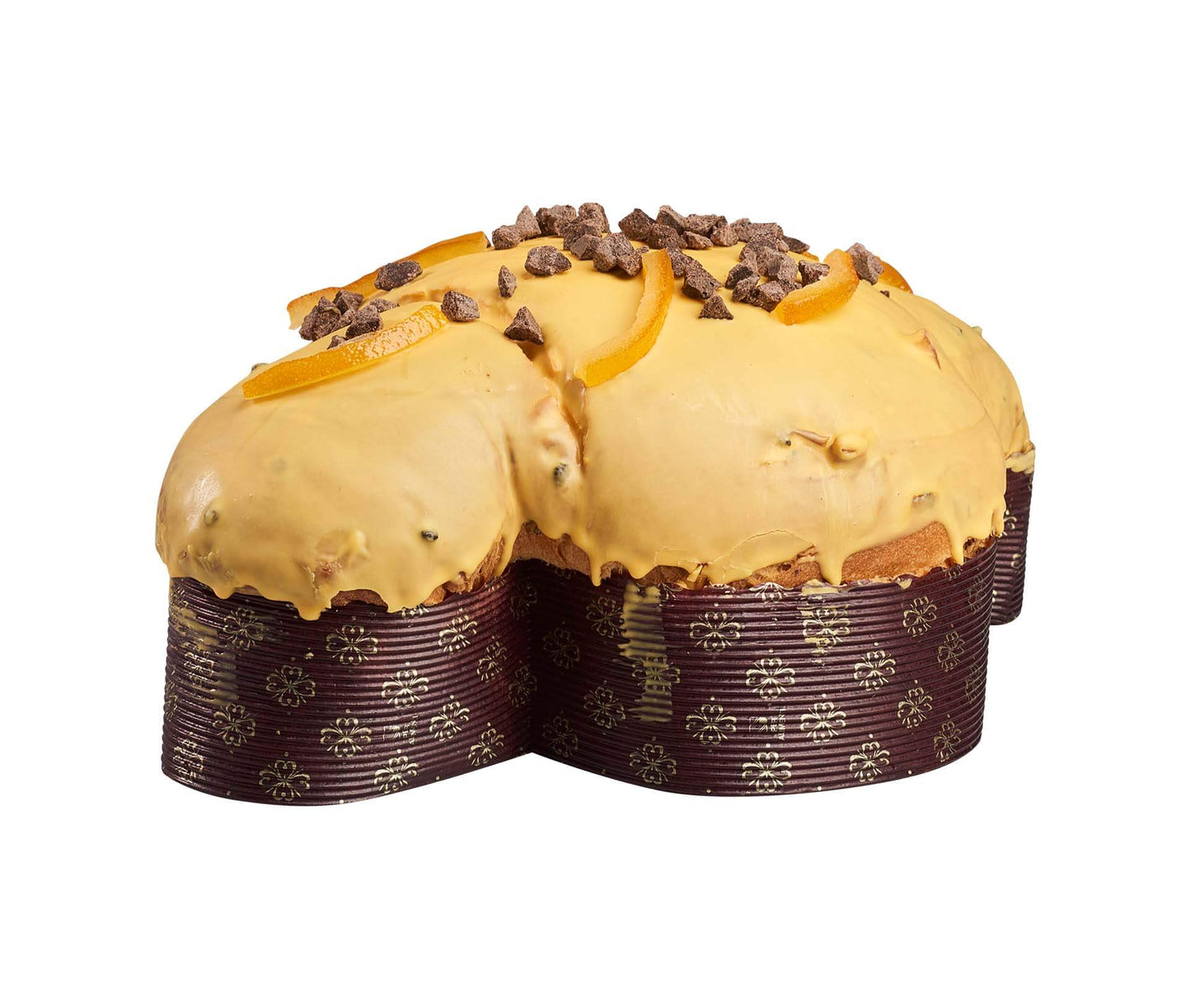 Colomba mit kandierter Orangenschale und „Modica Chocolate I.G.P.“ - Alikos
