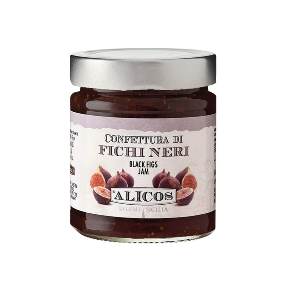 Marmelade aus schwarzen Feigen von Sizilien - Alicos