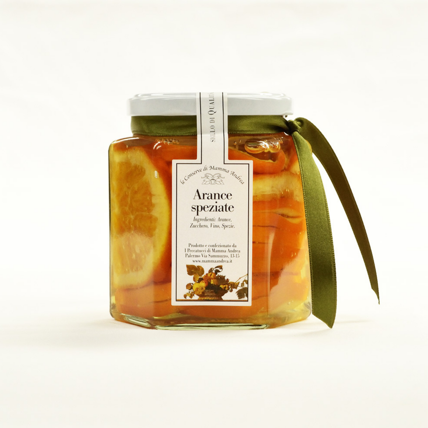 Oranges épicées en conserve - Mamma Andrea's Peccatucci