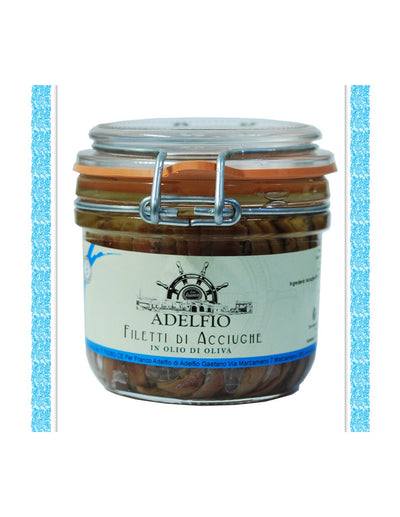 Filetes De Anchoa De Sicilia En Aceite De Oliva - Adelfio