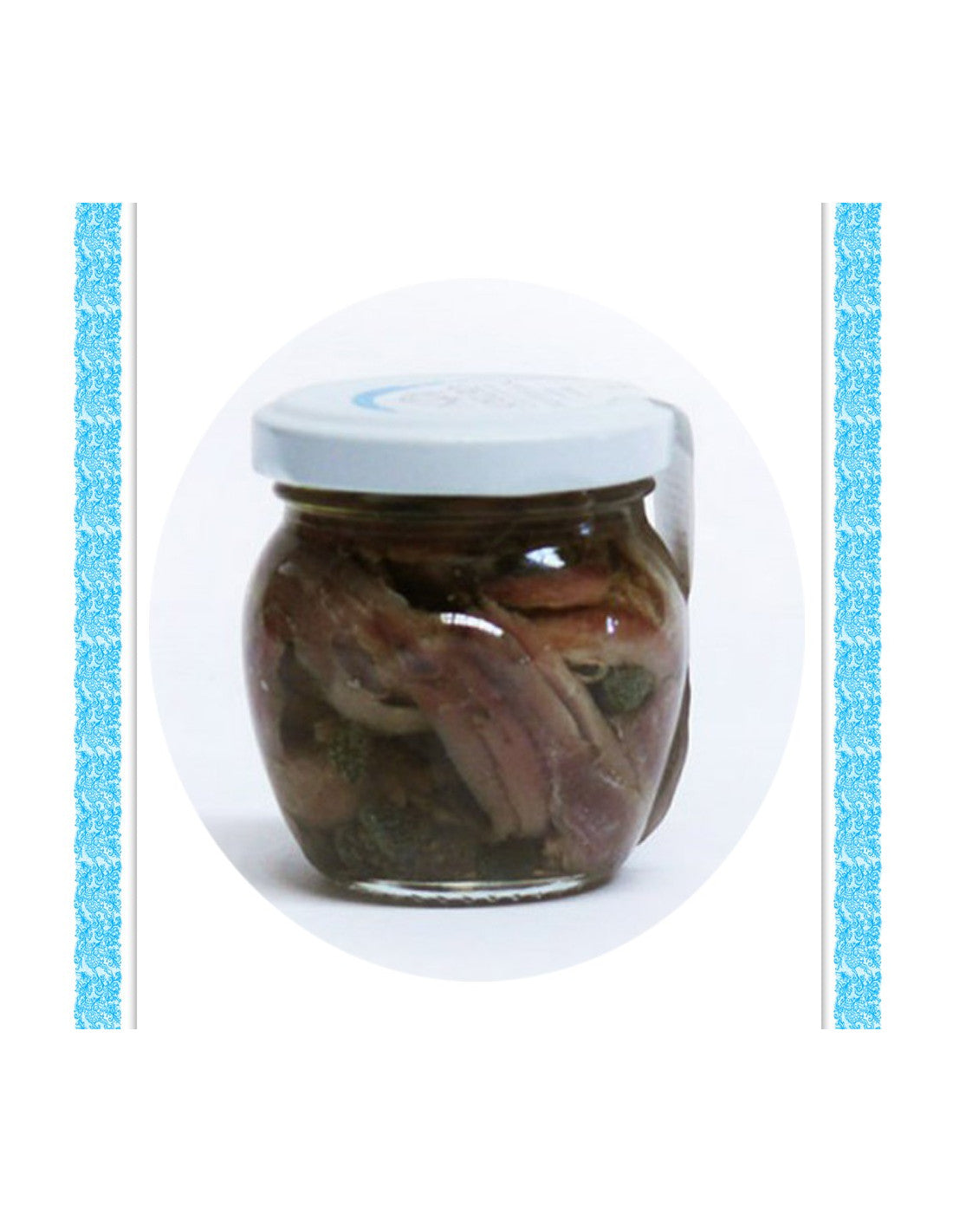 Filetti di Alici con Capperi di Sicilia - Adelfio
