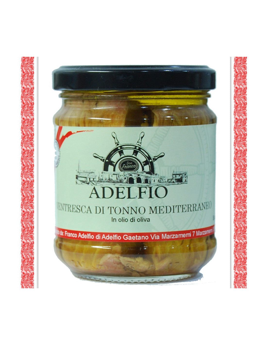 Ventresca di Tonno all'Olio di Oliva - Adelfio