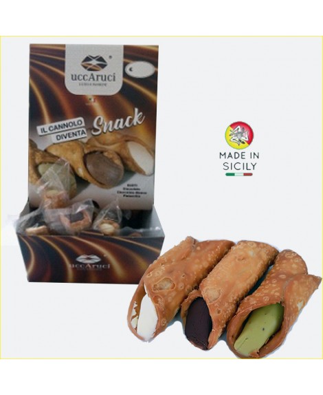 Mini Cannoli Siciliani Vari Gusti 4 Confezioni da 60 Pz - Uccaruci –  Emporio Sicilia