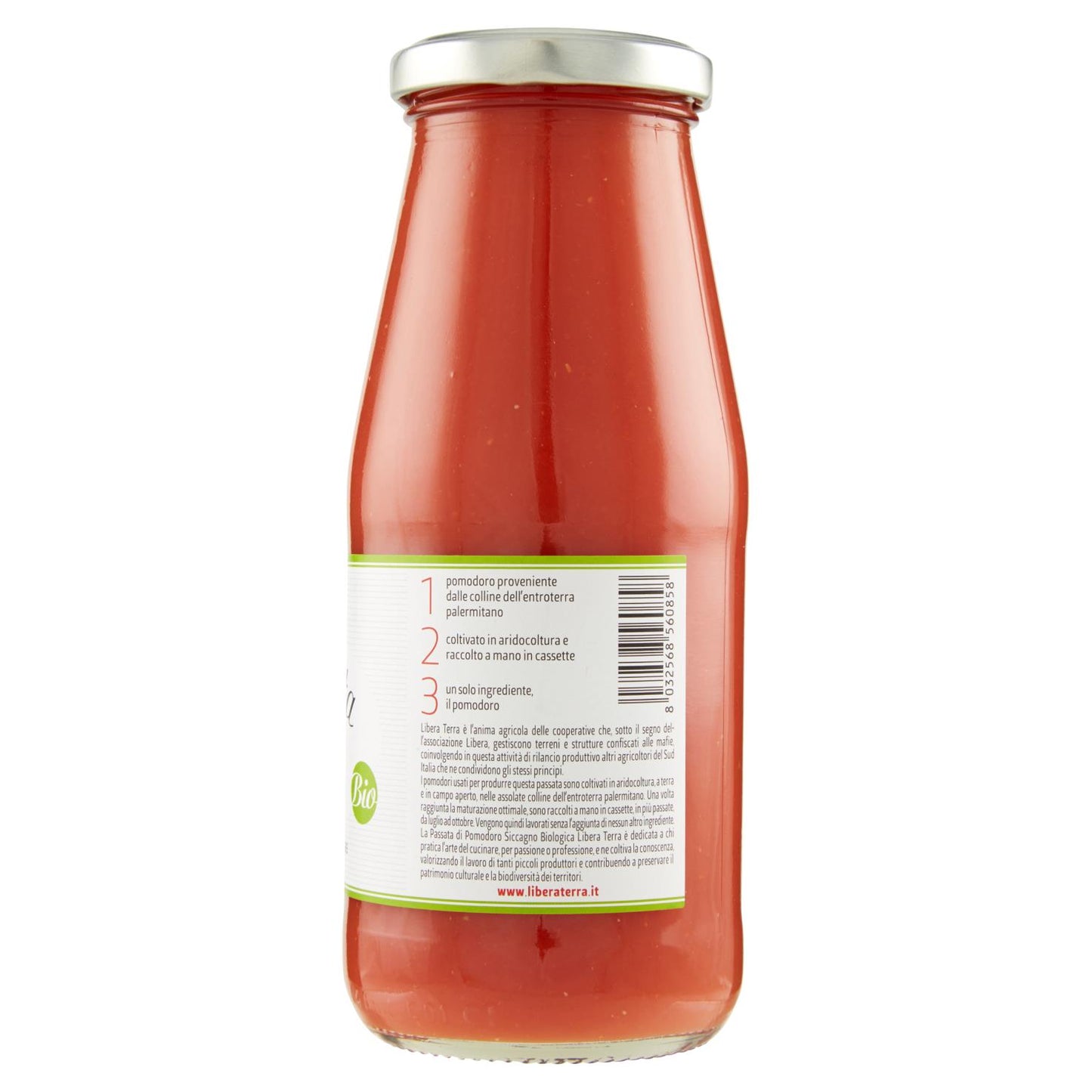 Passata di Pomodoro Siccagno Bio 410g - Libera Terra