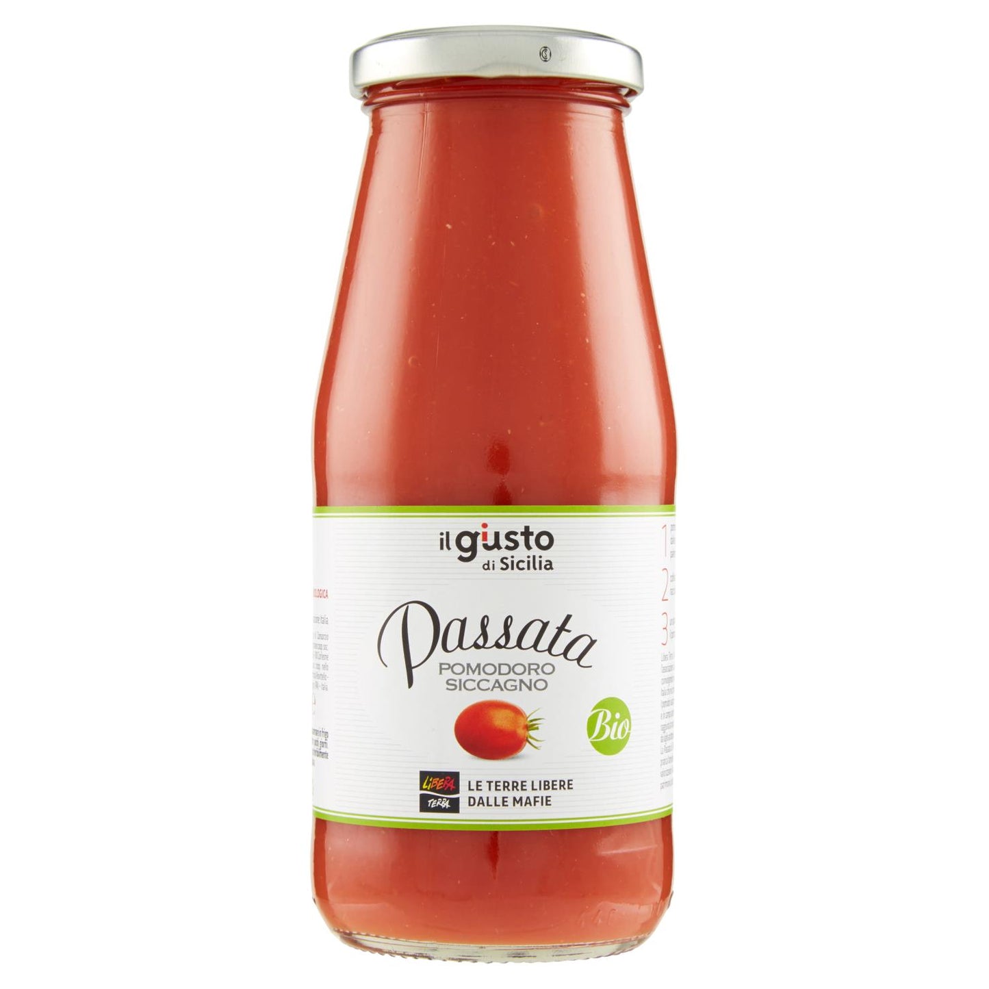 Passata di Pomodoro Siccagno Bio 410g - Libera Terra