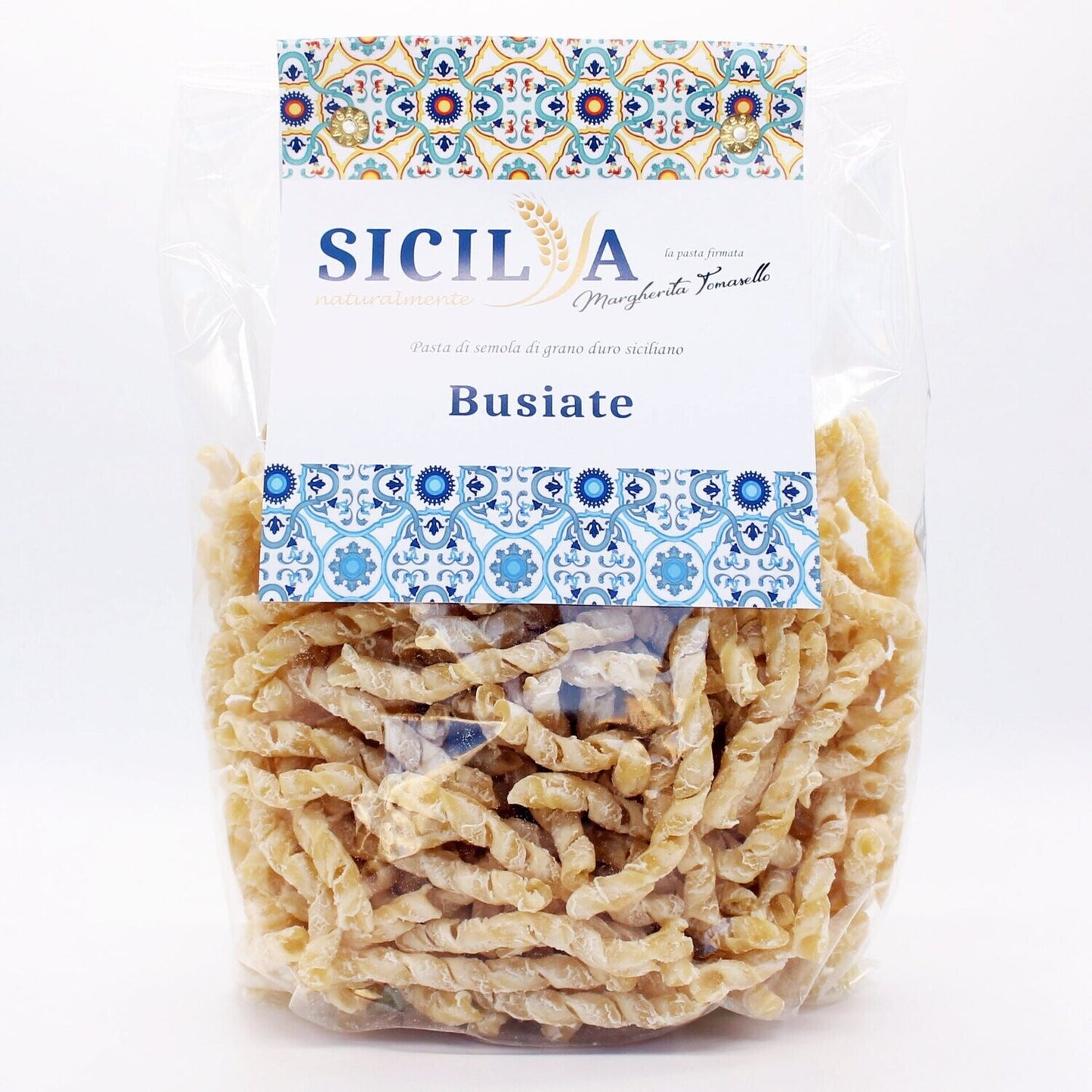 Sicilian Durum Wheat Busiate Pasta - Naturally Sicily