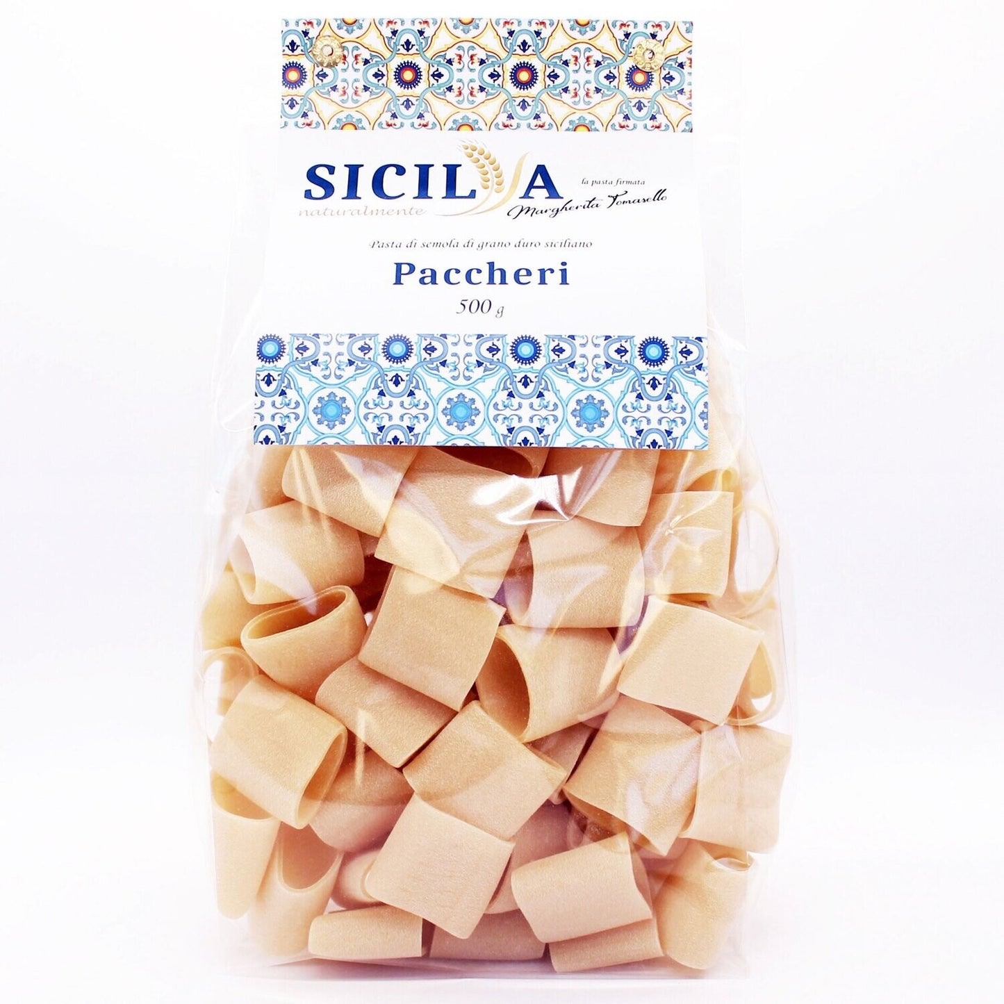 Pasta Paccheri di Grano Duro Siciliano - Sicilia Naturalmente