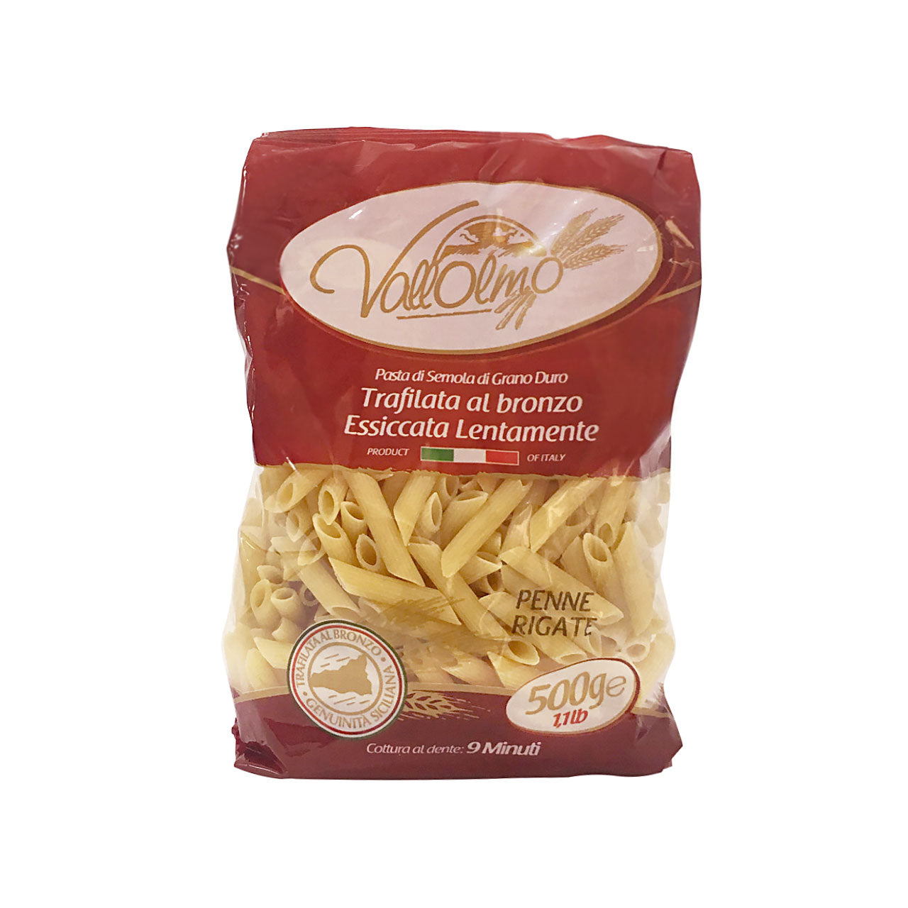 Pasta Siciliana Penne Rigate - Pastificio Vallolmo