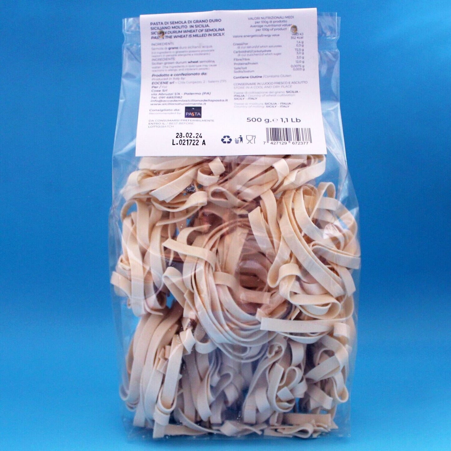 Pasta Tagliatelle Nest of Sicilian Durum Wheat - Sicily Naturally