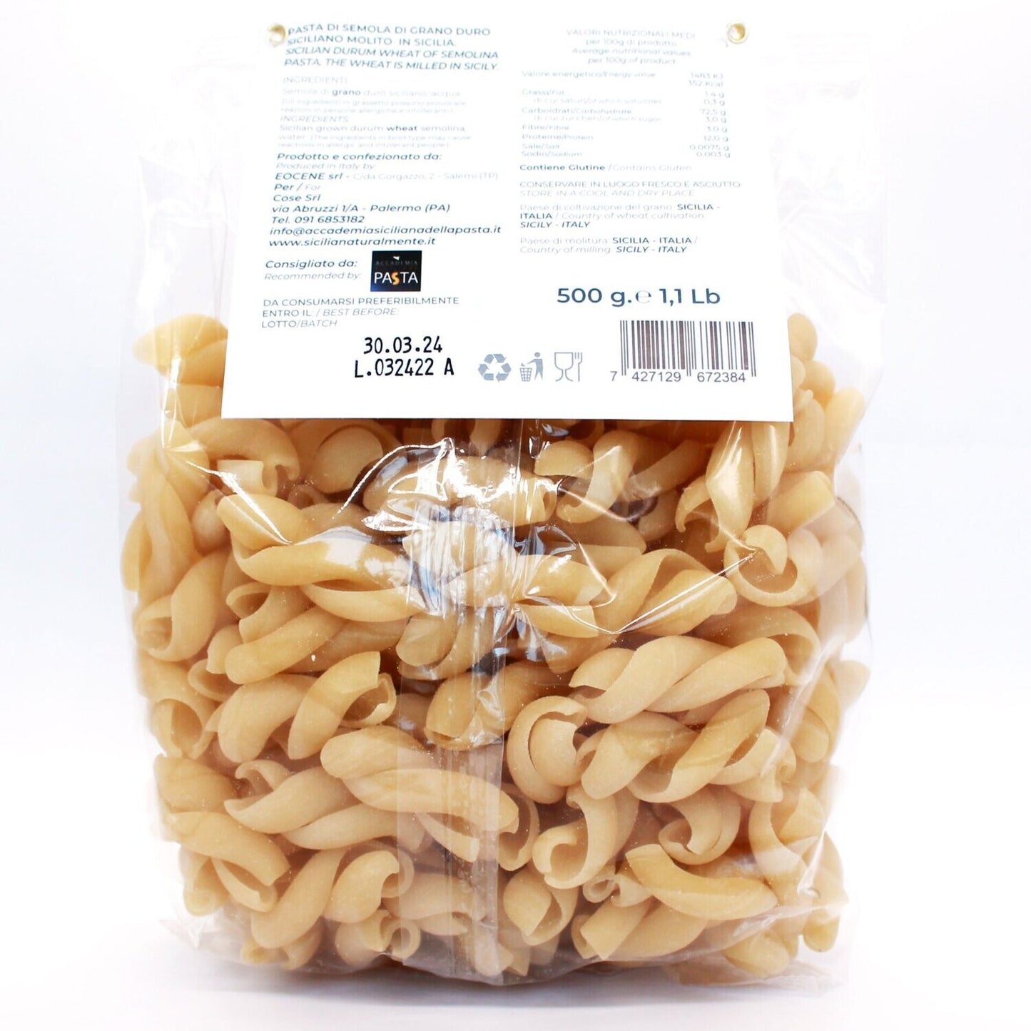 Sizilianische Hartweizennudeln - Natürlich Sizilien