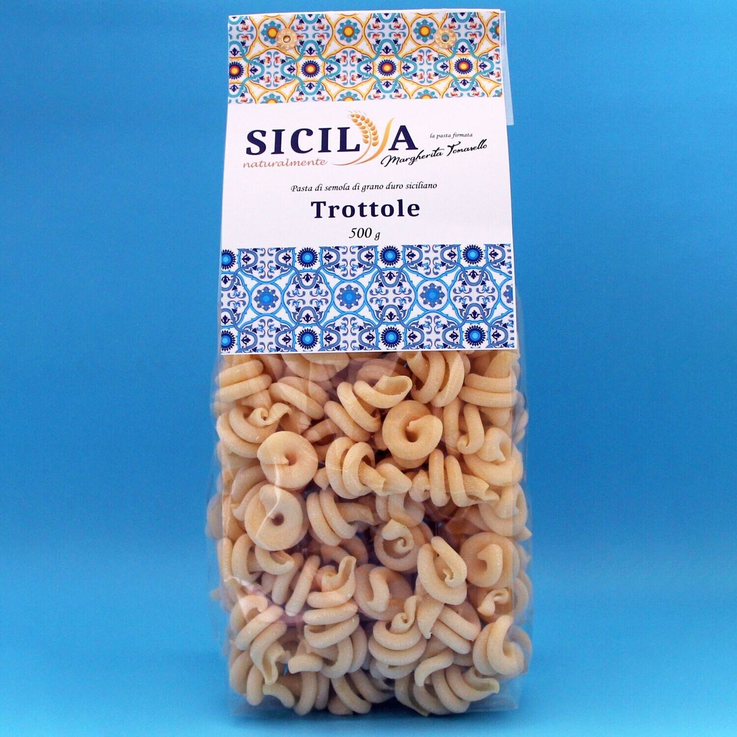 Pâtes Trottole de Blé Dur Sicilien - Naturellement Sicile