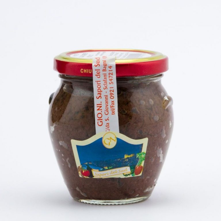 Paté di Olive Nere Siciliane - Gio.ni