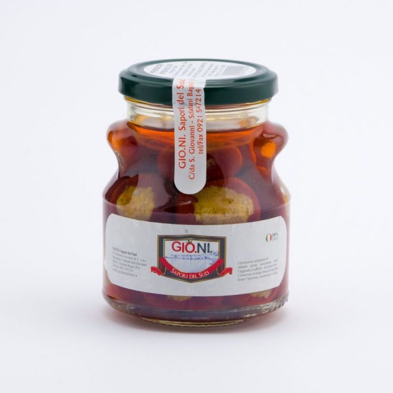 Peperoncini Siciliani Ripieni sott’olio - Gio.ni