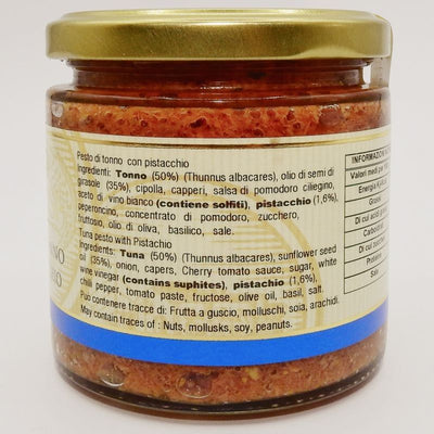 Pesto Di Tonno Con Pistacchio di Sicilia - Campisi Conserve