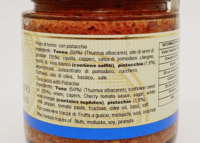 Tuna Pesto With Sicilian Pistachio - Campisi Conserve