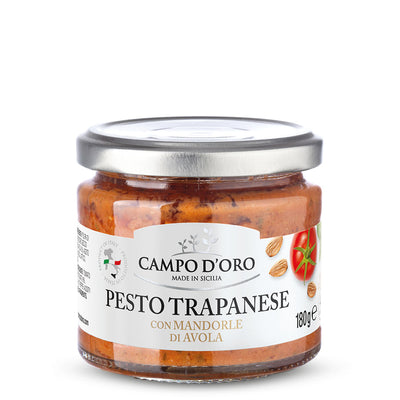 Pesto alla Trapanese con Mandorle di Avola - Campo d'Oro