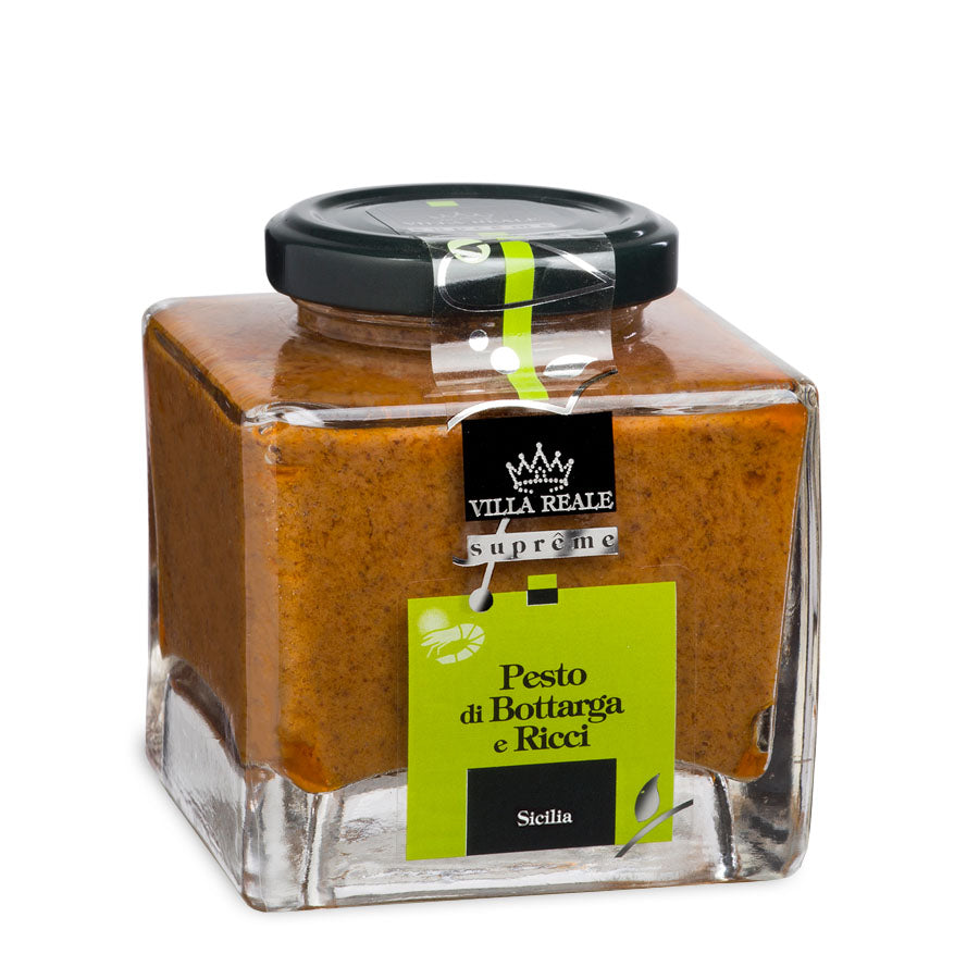 Pesto Siciliano di Bottarga e Ricci - Villa Reale Supreme