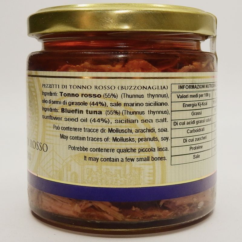 Buzzonaglia di Tonno Rosso di Sicilia - Campisi Conserve