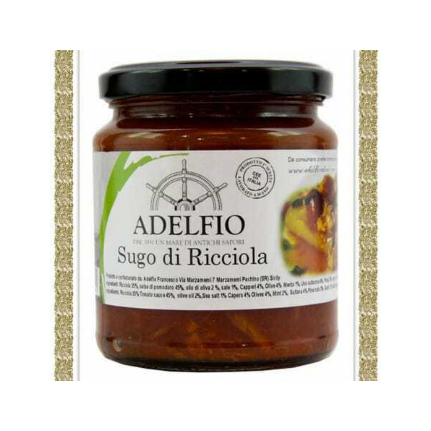 Salsa de serviola de Sicilia - Adelfio
