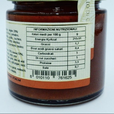 Salsa Preparada con Atún Siciliano - Conserva Campisi