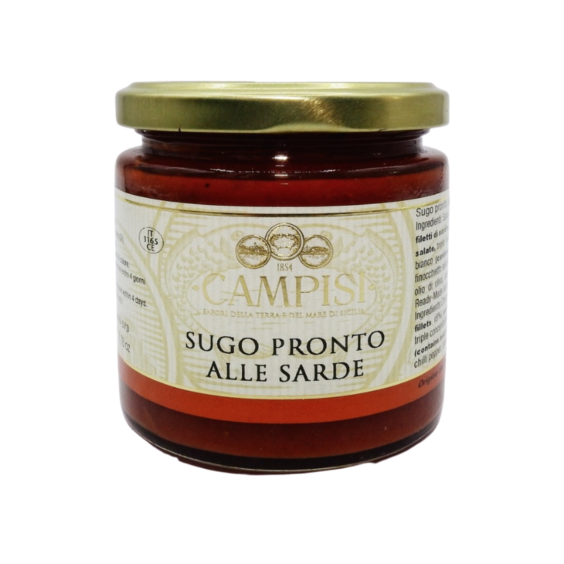 Salsa Lista con Sardinas - Conserva Campisi