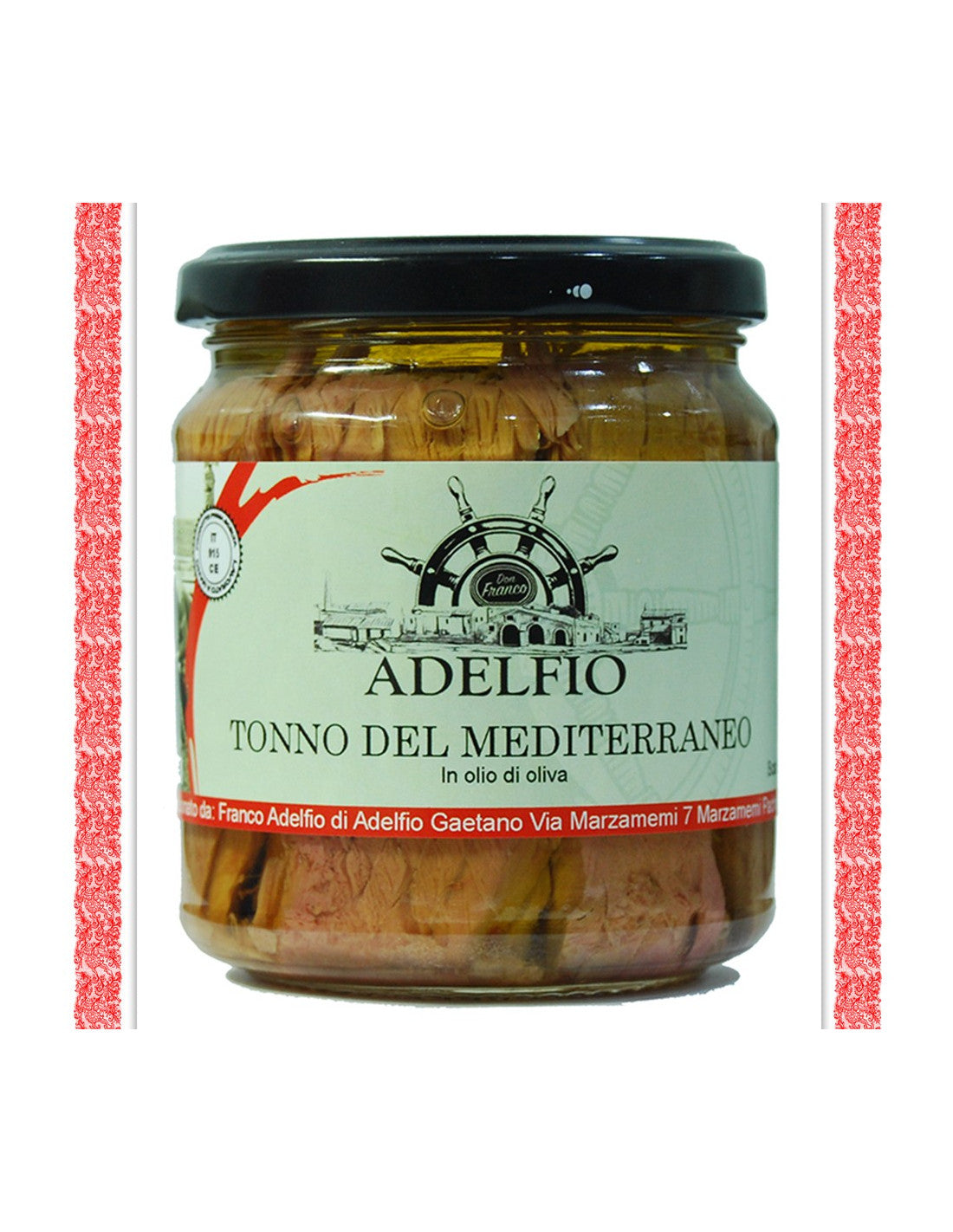 Tonno del Mediterraneo in Olio di Oliva - Adelfio