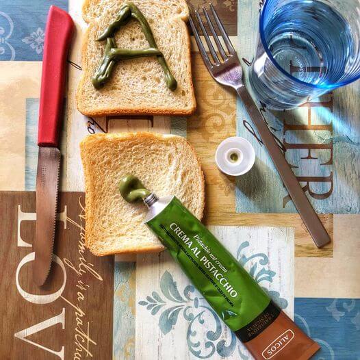 Sicilian Pistachio Cream in Tube - Alicos