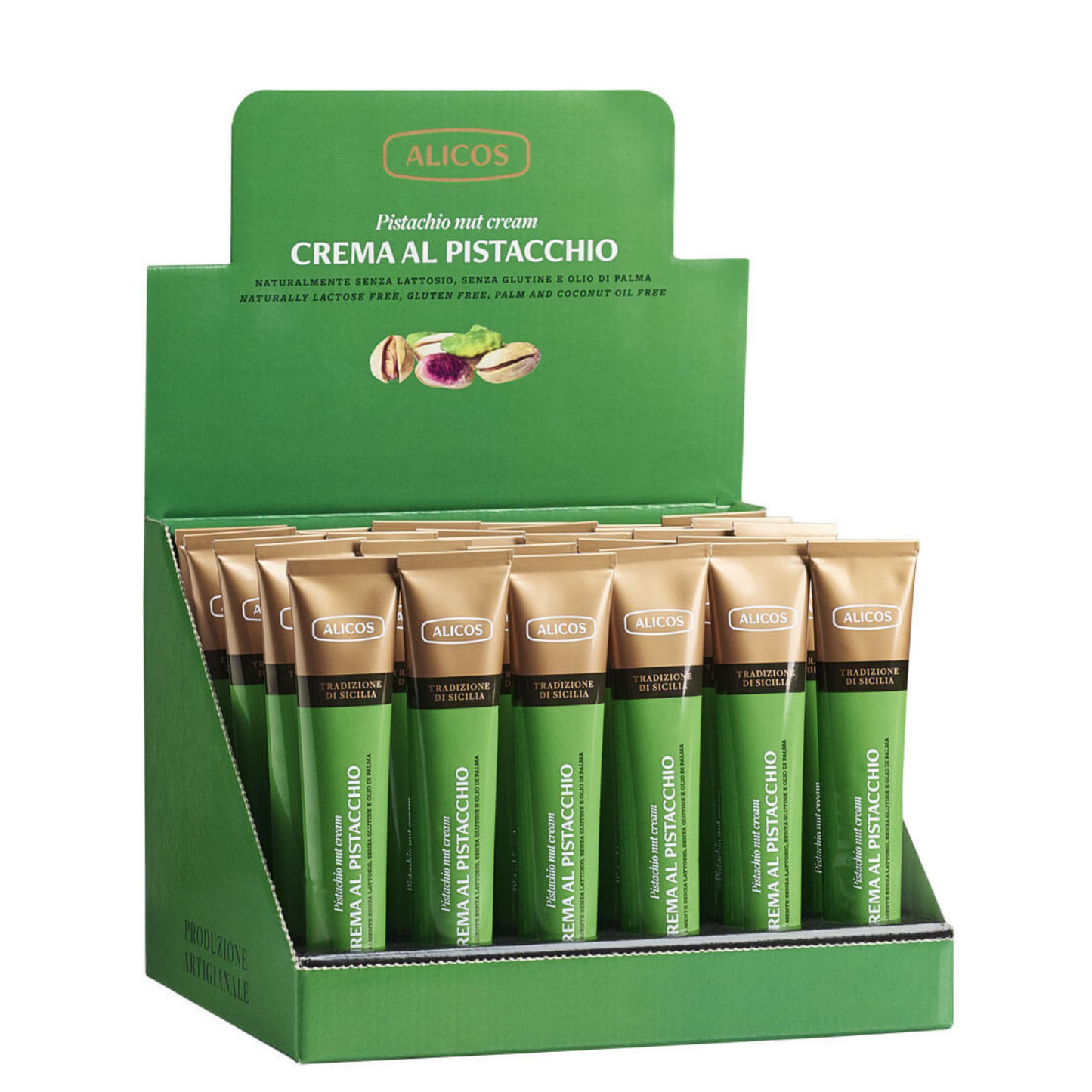 Sicilian Pistachio Cream in Tube - Alicos