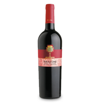 Vino Rosso Perricone Sicilia - 6 Bottiglie - Cantine Fina