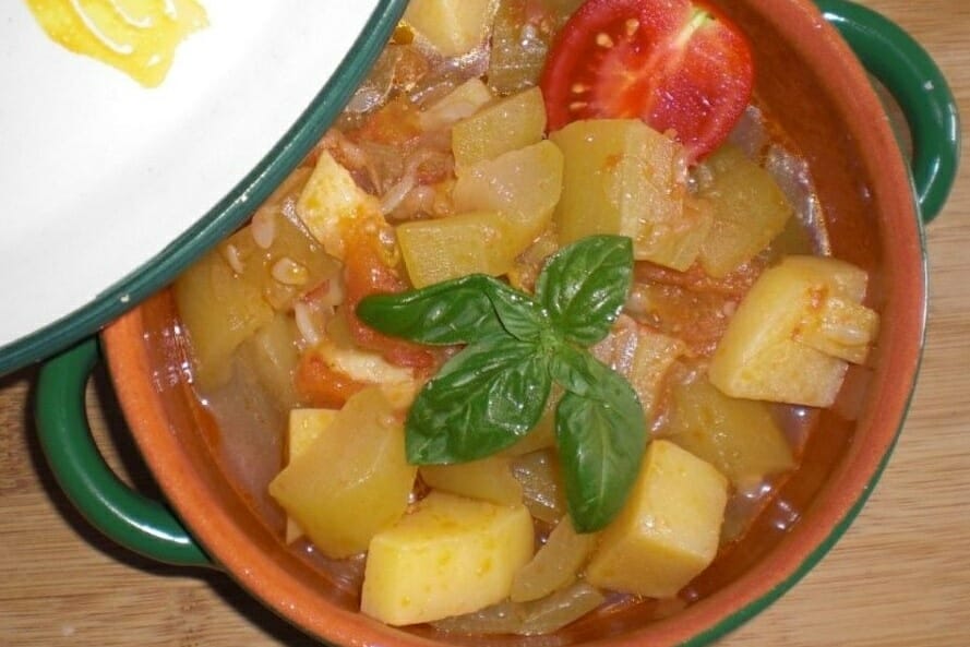 La minestra di cucuzza longa