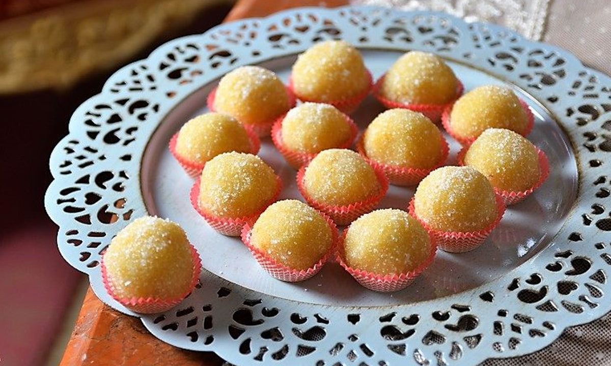 Palline di mandorle al marsala