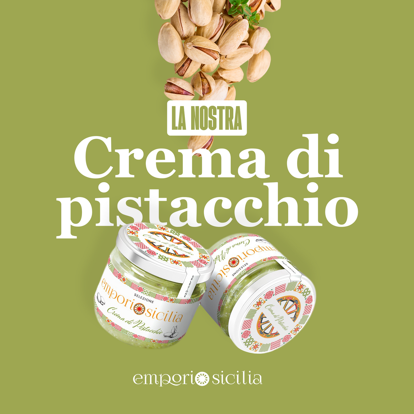 Crème de pistache sicilienne - Alicos
