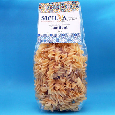 Pasta Fusilloni di Grano Duro Siciliano - Sicilia Naturalmente