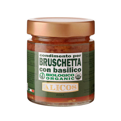 Bruschetta Siciliana con Basilico Bio - Alicos