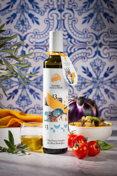 Bio-Olivenöl extra vergine – Bauernhof Valle dei Templi