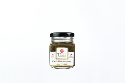 Sizilianische Pastete aus schwarzen Oliven - Tudia