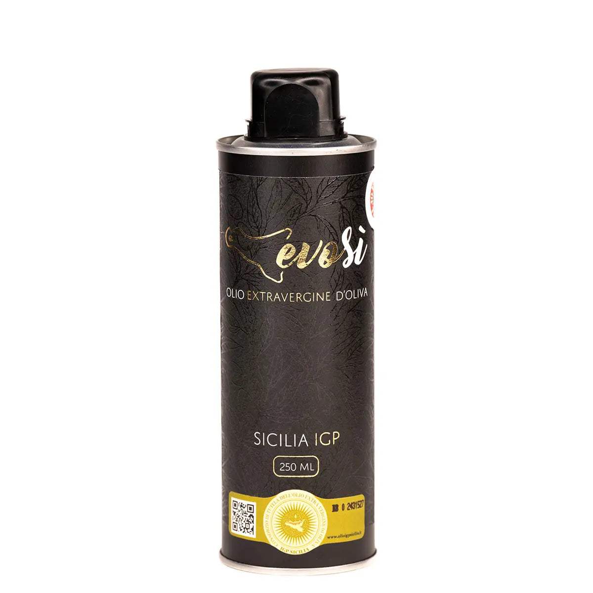 Aceite de oliva virgen extra Evosì - Mezcla 80% Nocellara dell'Etna y 20% Biancolilla - Abrazo