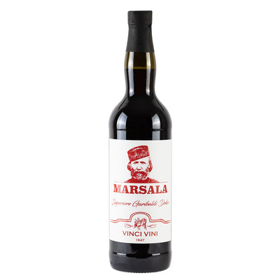 6 Flaschen Marsala Superiore Ambra Garibaldi Sweet Doc aus Sizilien - Cantine Vinci