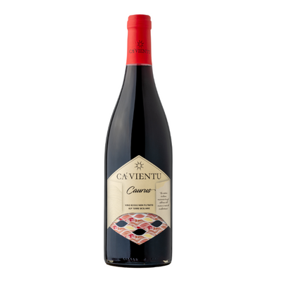 Caurus - Vin Rouge Terre Siciliane IGP Non Filtré - 6 Bouteilles - Ca'Vientu