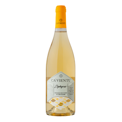 Zephyrus - Vin Blanc Non Filtré Terre Siciliane IGP - 6 Bouteilles - Ca'Vientu