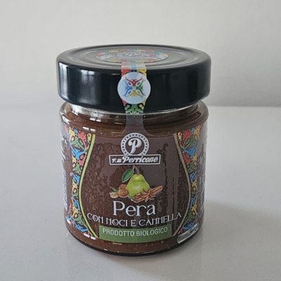Extra mermelada de pera con nueces y canela Bio - F.lli Perricone