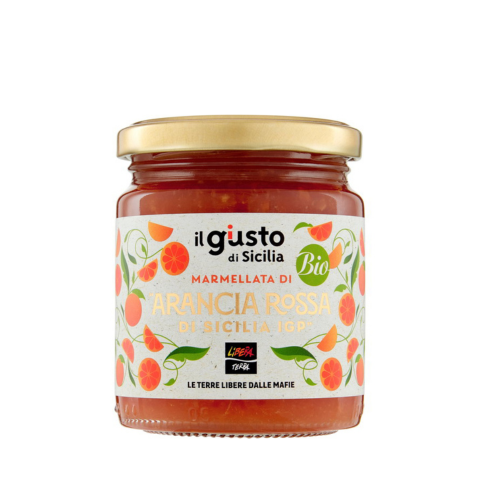 Confiture Bio "Orange Sanguine de Sicile IGP" - Libera Terra