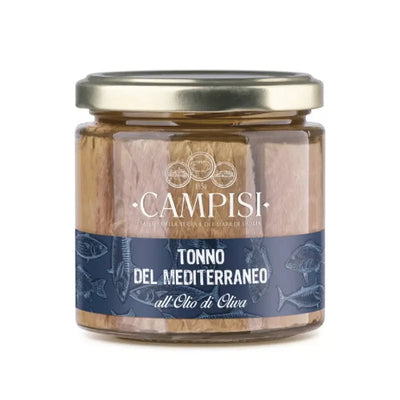 Atún Mediterráneo en Aceite de Oliva Siciliano - Campisi Conserve