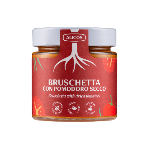 Sicilian Bruschetta with Dried Tomato - Alicos