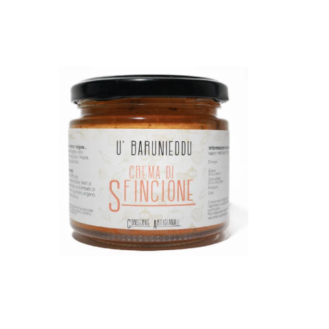 Crema Sfincione Siciliana - U Barunieddu