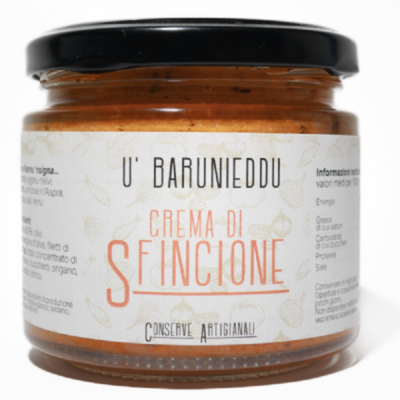 Sicilian Sfincione cream - U Barunieddu