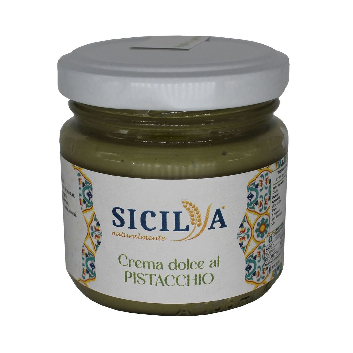 Crema Dolce al Pistacchio - Sicilia Naturalmente